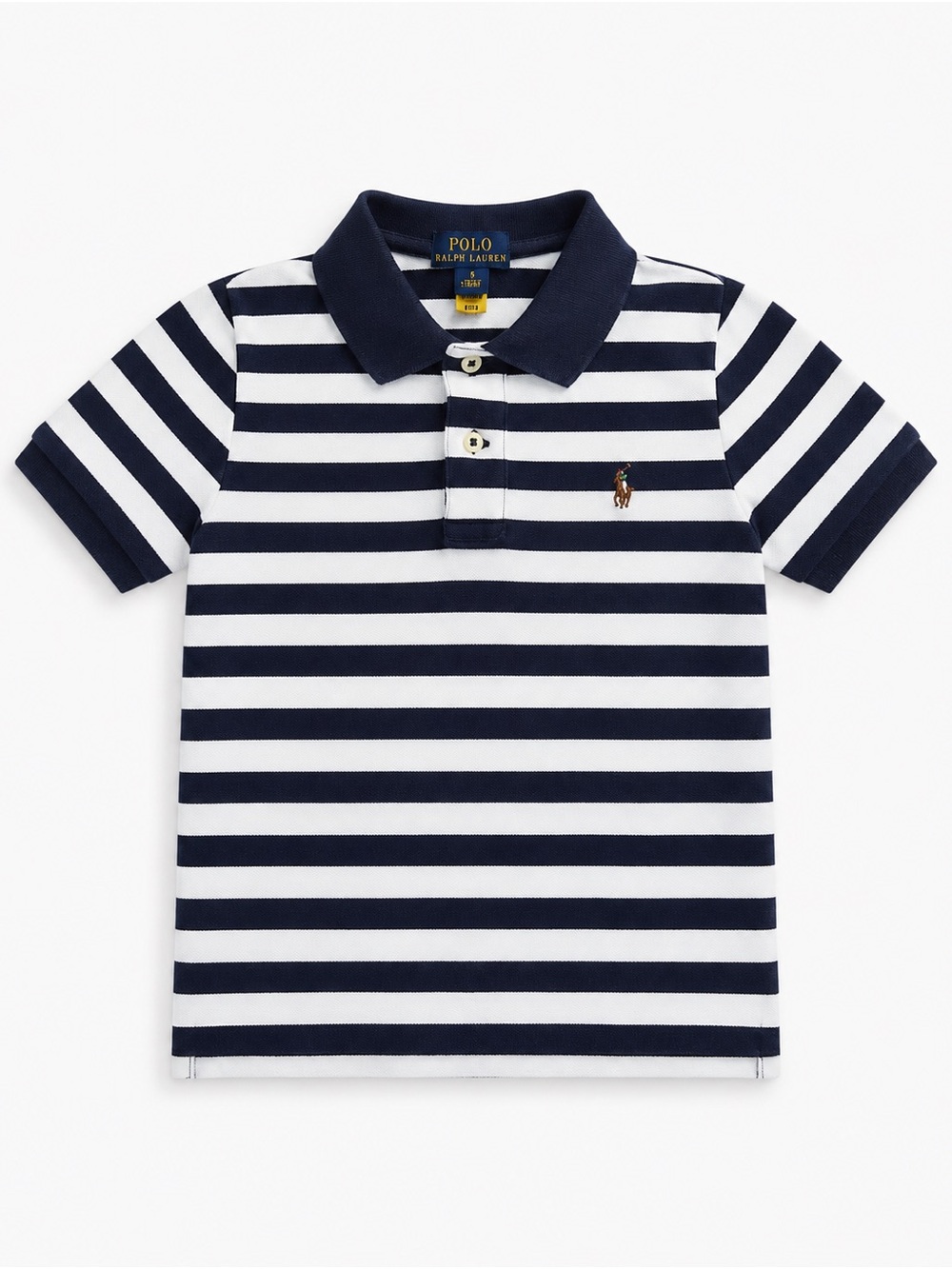 Polo Ralph Lauren Boys 5 Striped Polo Shirt Preppy Coastal Classic